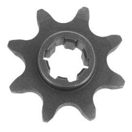 GANAZONO Front & Rear Sprockets for 50cc-80cc Engines Off-Road Mini Go-Kart 420 Chain Sprocket with 8T Gearwheel Two-Stroke Transmission for Racing