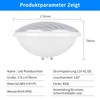 COOLWEST LED Pool Lighting, 72 W RGB Underwater Light, Multi