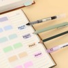 Leucasa 360 Pcs Sticky Tabs Book Tabs Transparent Sticky Notes