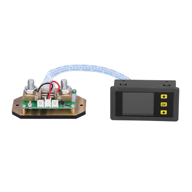 LCD Voltage Current Combo Meter Resin Energy Saving Wattmeter for