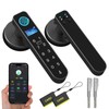 Smart Fingerprint Door Knob Lock with Display Screen, Fingerprint Biometric