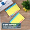 Operitacx Notebook Grocery List Notepad Notes Sticky Yellow Notepad Sticky