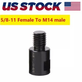 Versery Converter Diamond Core Bits Adapter 5/8-11 Female To M14 Male Drill Adapter