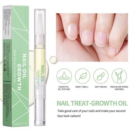 Radiant Nail Growth Oil Pen, Cuticle Oil Pen for Nails, Nail Oils Strengthener & Moisturizer, Manicure Nourishing Pens for Nails Growth & Cuticle Care