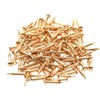Pocoxll 100 Pcs Tiny Brass Nails, Decorative Wooden Nails for