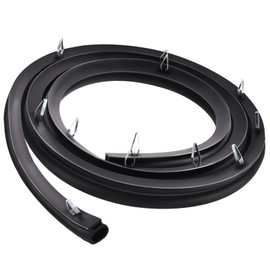 316239700 Gasket Range/Stove/Oven Replacement 50-1/2 Inches Compatible with Frigidaire Kenmore Ovens FEF303CWE FEF303CWD FEF303CWC FEF303CWA FEF303BWA, Replace 833130 AP2126661 PS440011(12 Clips)