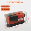 MASO Laser Level, Straight Line Spirit Level Guide Leveler Vertical