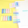 300Pcs Sticky Tabs, Transparent Sticky Notes Flags Pastel Book Tabs