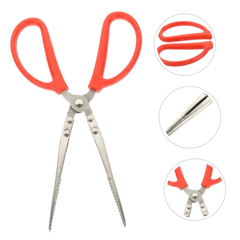 SHOWERORO Sea Crab Grabber Tong Multi-Functional Clamping Tool for Crabs