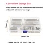 Simmons Crib Parts Hardware Replacement Kit, cSeao 25-Set Hex Socket