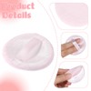 40 Pcs Cotton Powder Puffs Washable 2.36 Inch Round Makeup