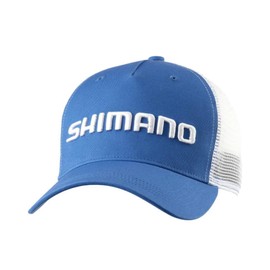 Shimano CA-061Y Standard Mesh Cap, Blue, L