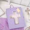 Loveinside Purple Gift Bag with Tissue Paper for Baby Boy
