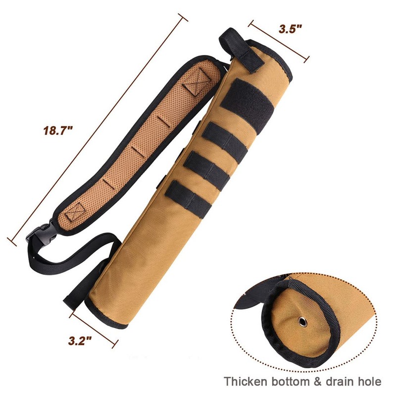 KRATARC Archery Lightweight Back Arrow Quiver Dual Use Hip Arrows