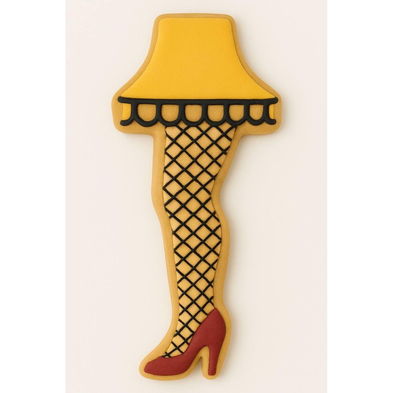 Leg Lamp Christmas Story 5 Inch Cookie Cutter from The