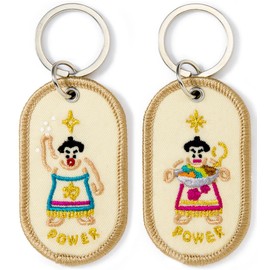 Iroha Publishing Key Ring 2/8b PAIR KEY RING, Give your power