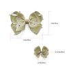 Bownita Girls' Handmade Pearl Hair Bow - Snag-Free, Non-Slip, Hand-Set