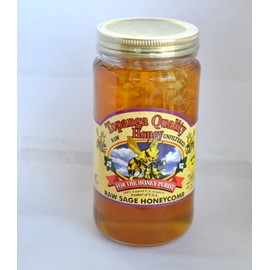 1lb Topanga Quality Honey Comb Honeycomb Raw, Unfiltered, Unpasturized, All Natural, Kosher