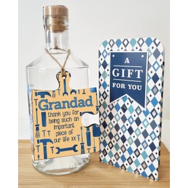 Grandad Gift Thank You Important Piece of my Life Jigsaw Puzzle Shaped Decorative Hanging Plaque Sign Father's Day Present