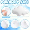 12 Pcs 3D Cloud Balloons Cloud Hanging Decor for Classroom