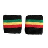 Nayt Rasta Wristband 1 Pair Black Red Yellow Green