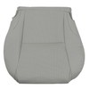 Priprilod Gray Perforated Leather Driver Side Bottom Seat Cover Compatible