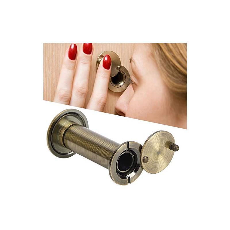 Yosoo123 Visor de Puerta, antirrobo Visor de Puerta de Seguridad