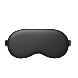 Double sided imitation silk eye mask for nap, sleep, light blocking, breathable, elastic eye protection, office travel, ice pack eye mask (Blackish green, One Size)