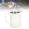 Milk Frother Cup 350ml 304 Stainless Steel Pointed Mouth Foaming