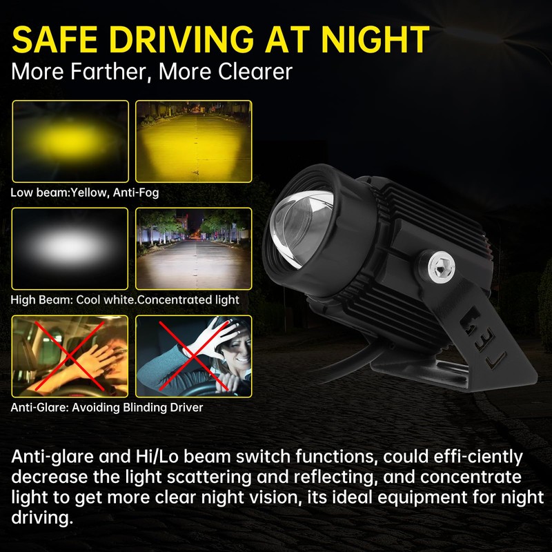 Windance Super Bright 30W LED Spotlight High Low Beam Auxiliary