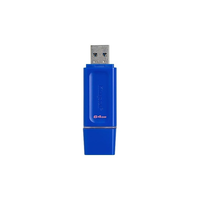 Kingston Memoria Flash 64GB USB 3.2 Gen 1 Color Azul