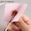 6Pcs Chrome Nail Powder Applicator Brushes, Silicone Head Nail Art