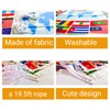 Over 200 World Flag Banners 71 Inch International Flags of