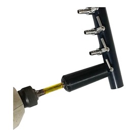 EXLEAD Bit Impact Attachment, Easy to Install on PVC Pipes, One-Touch Installation