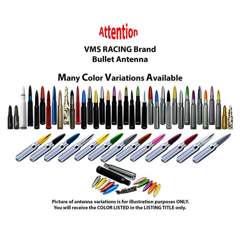 VMS RACING 50 Cal Caliber Black Back The Blue Thin