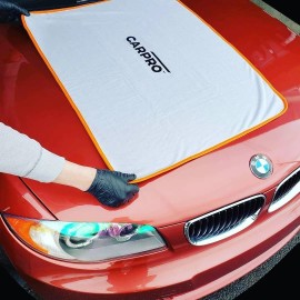 CARPRO Premium Large Grey Microfiber Towel 28 X 40 For Streak Free Finish