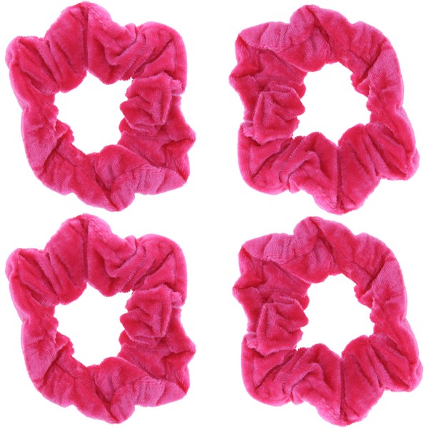 Zac's Alter Ego Set of 4 Value Velvet Hair Scrunchies