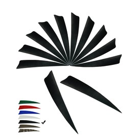 longbowmaker Arrow Feather 4 Inch Natural Feathers Archery DIY Arrows Accessories 40 Pieces Right Wing Turkey Feathers