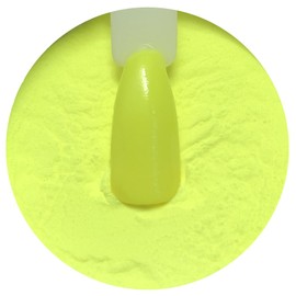 TP Dipping Powder 1 oz. Advanced polymer dip powder color (TP19 Neon Yellow)