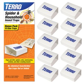 TERRO Spider & Insect Trap T3206-10 - Pack of 10 Traps