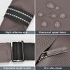 OSOCE Anti-Theft Waterproof Shoulder Backpack Sling Chest Crossbody Bag Cover