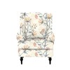 NILUOH Wing Chair Slipcovers 2 Pieces Stretch Spandex Wingback Chair