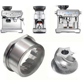 Juego de molino cnico de rebabas de repuesto compatible con mquinas de caf Breville Espresso Grinder Burr(Pre 1926 PDC)                               