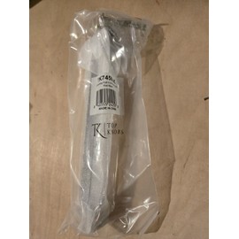 Top Knobs TK745 BLK Cabinet Channing Pull 6 5/16 Inch (c-c) Flat Black