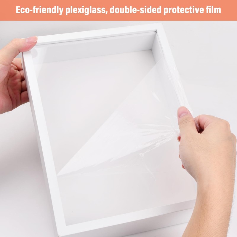 3D Deep Object Frame for Filling, Decorative Wooden Picture Frame,