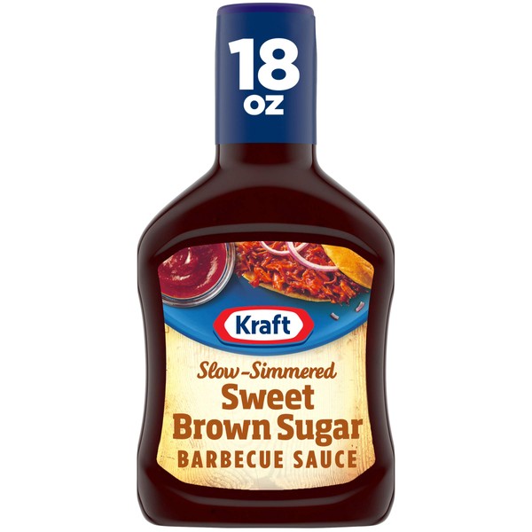 Kraft Sweet Brown Sugar BBQ Sauce (18 oz Bottle)