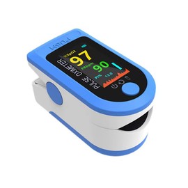 Pulse Oximeter Fingertip, Oxygen Monitor Finger Adults - Clinical Grade Accuracy with Color TFTScreen, One-Button Operation, Easy to Use at Home for Adults & Kids