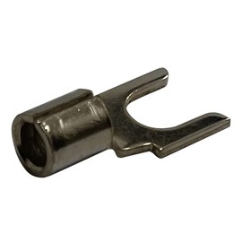 Sherco-Auto 100 Pcs High Temperature Block Spade Connectors - 12-10 Gauge Rated at 600 Volts 10# Stud Wire Connectors - Electrical Wire Terminals Crimp Connectors - Made in USA