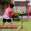 SIYALAICH Portable Baseball Net & Softball Net 7 ftx7 ft,Baseball