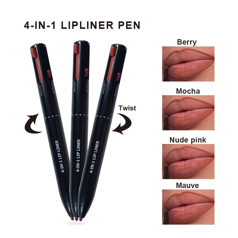 4 in 1 Makeup Pen, RoseFlower Magic Touch Up Make